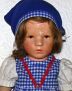 K&auml;the Kruse Puppe IX mit Stoffkopf
