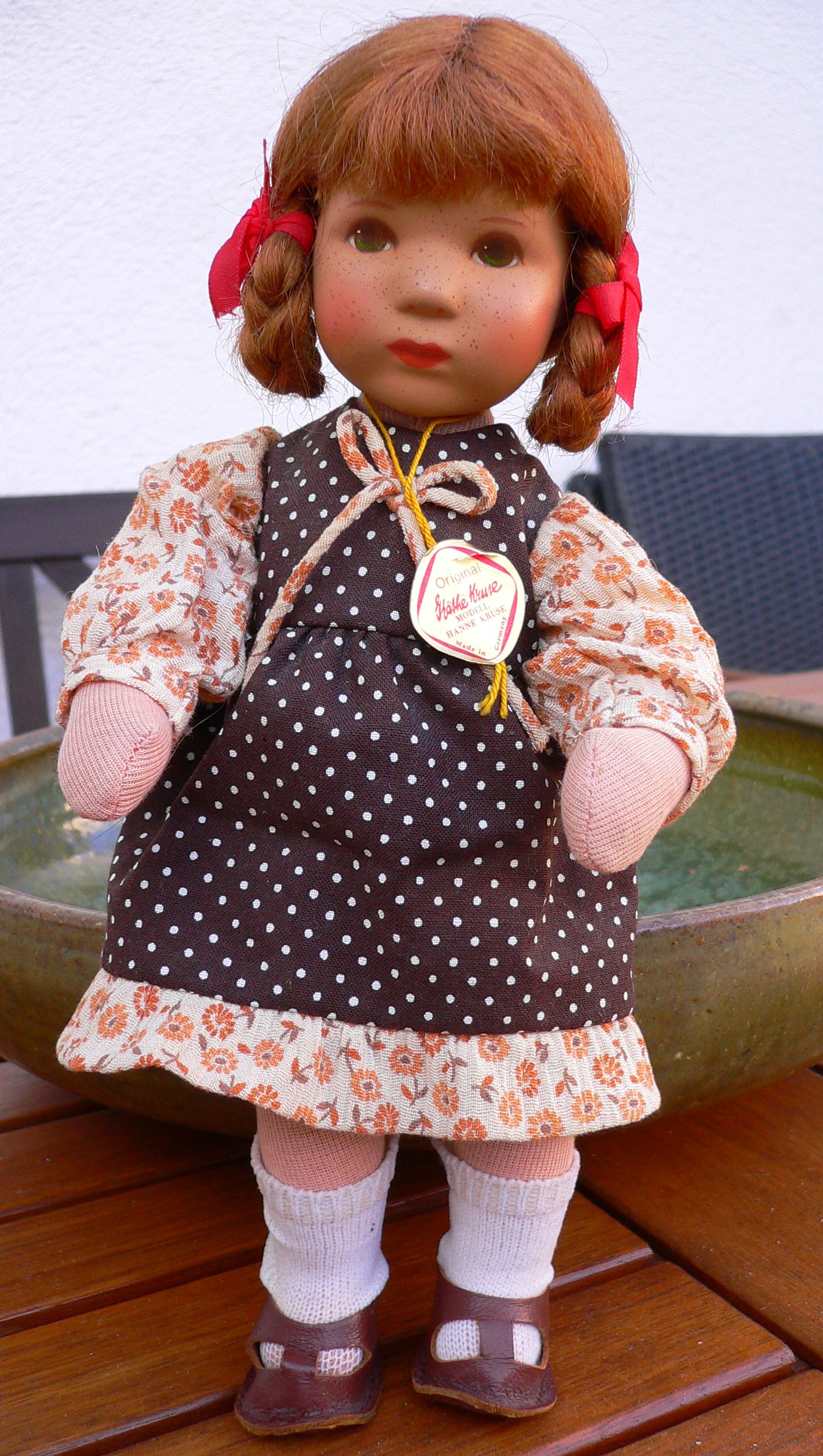 Puppenliste Käthe Kruse Däumlinchen (Modell Hanne Kruse)