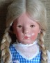 K&auml;the Kruse Puppe VIII mit Stoffkopf