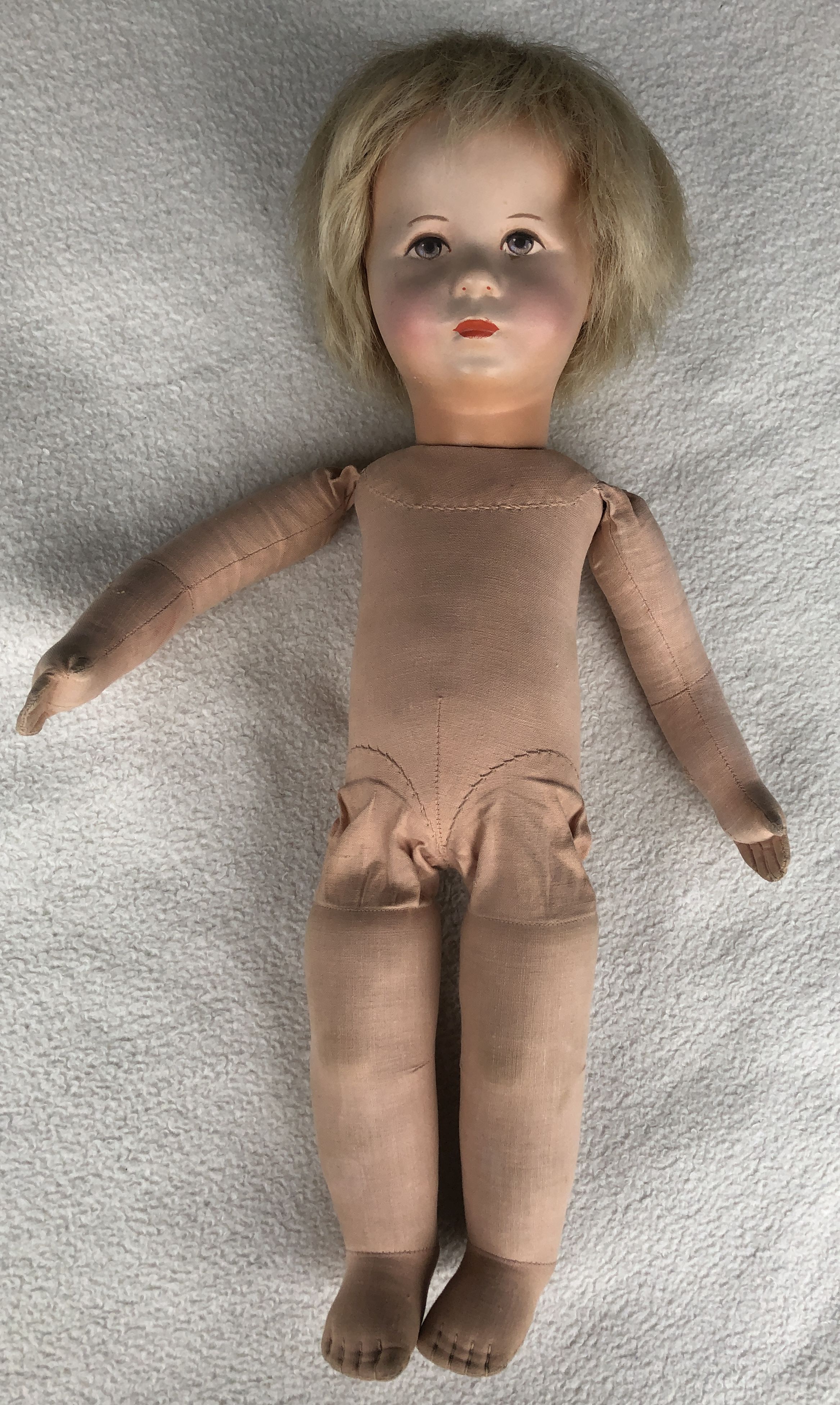 36804 Käthe Kruse Puppen Kleidung Nicki Strampler Mütze für 30-33 cm Puppen 